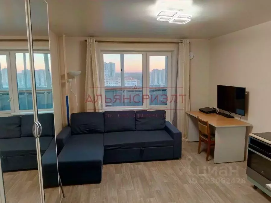 Студия Новосибирская область, Новосибирск ул. Петухова, 97/1 (24.7 м) - Фото 1