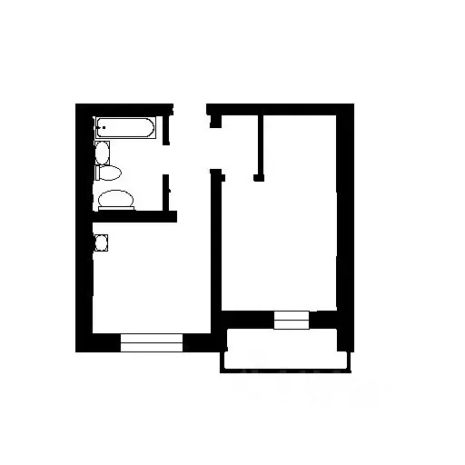 1-к кв. Санкт-Петербург ул. Чарушинская, 12 (35.0 м) - Фото 2