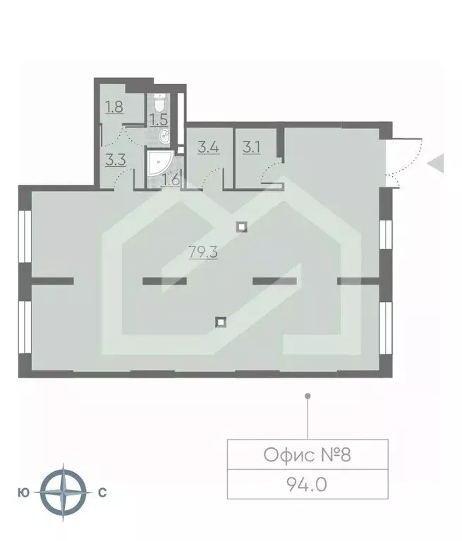 Помещение свободного назначения в Москва Производственная ул., 19Ак2 ... - Фото 2