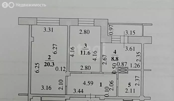 2-комнатная квартира: Липецк, улица Осканова, 7 (54.4 м) - Фото 0