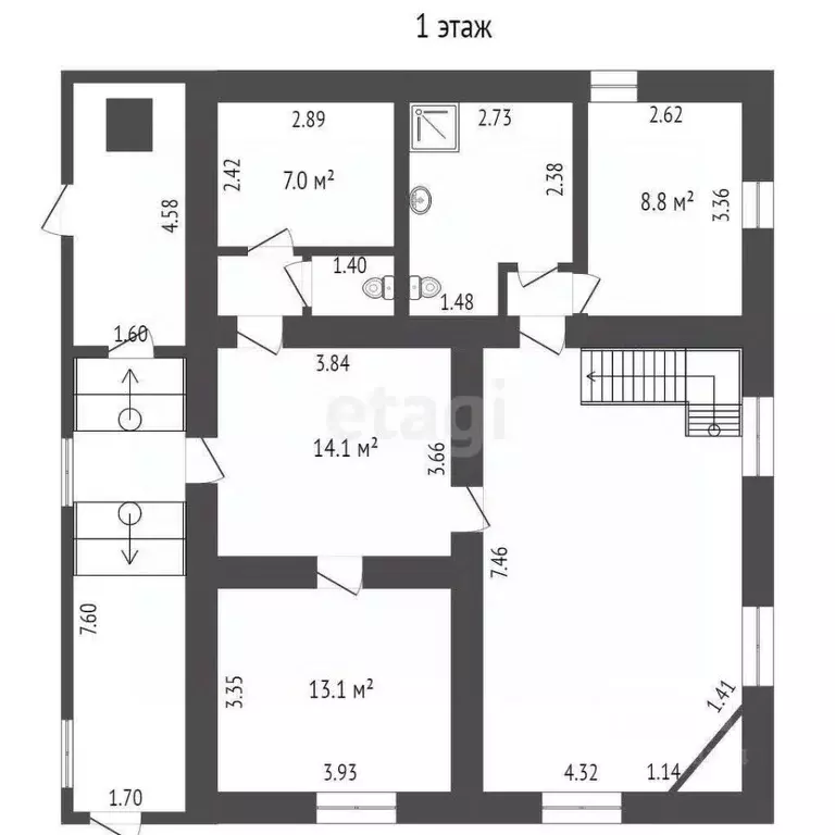 Дом в Свердловская область, Талица ул. Урга, 28 (214 м) - Фото 1