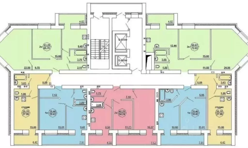 2-комнатная квартира: Новосибирск, улица Титова, 253/6 (53.4 м) - Фото 0