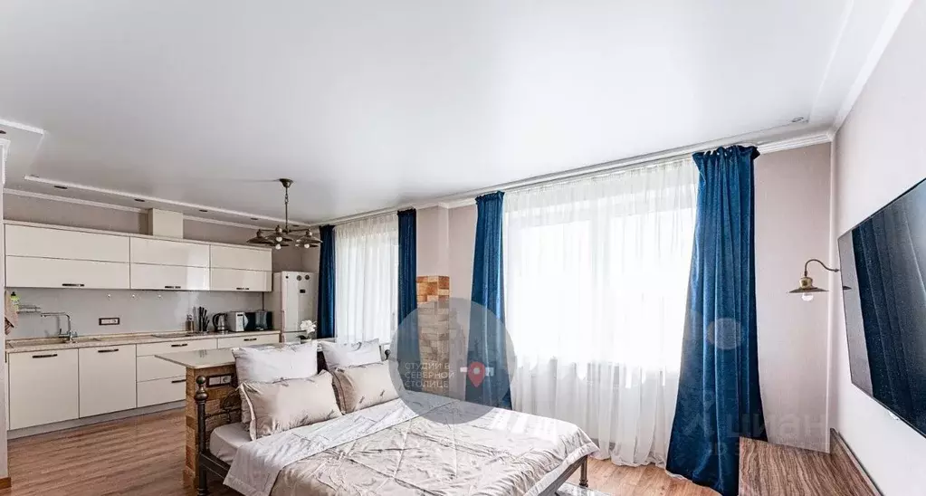 Студия Санкт-Петербург Поварской пер., 10 (32.2 м) - Фото 0