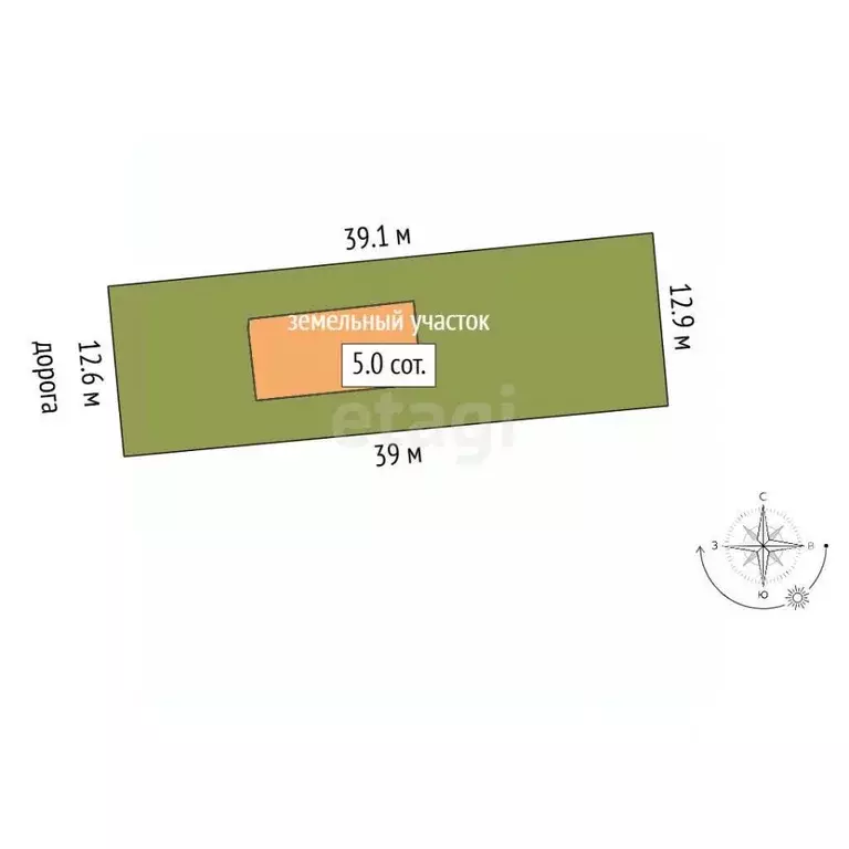 Дом в Ханты-Мансийский АО, Сургут Речник ДНТ, ул. 10-я (42 м) - Фото 1