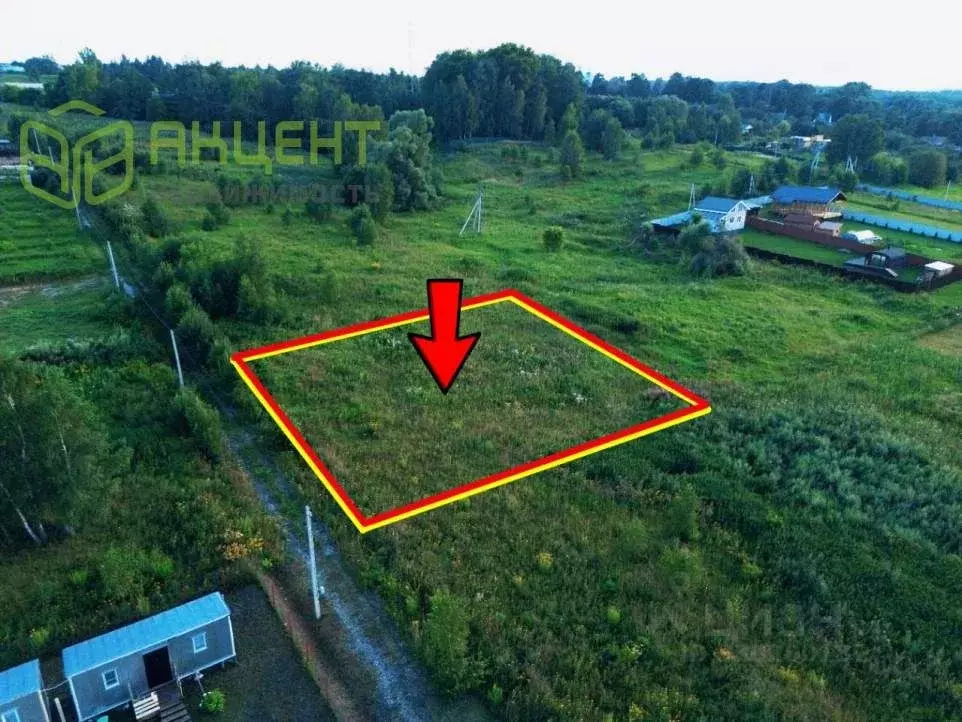 Участок в Московская область, Серпухов городской округ, д. Тульчино ... - Фото 1