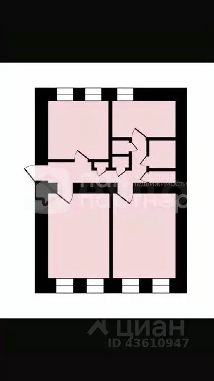 3-к кв. Санкт-Петербург ул. Декабристов, 33 (96.4 м) - Фото 2