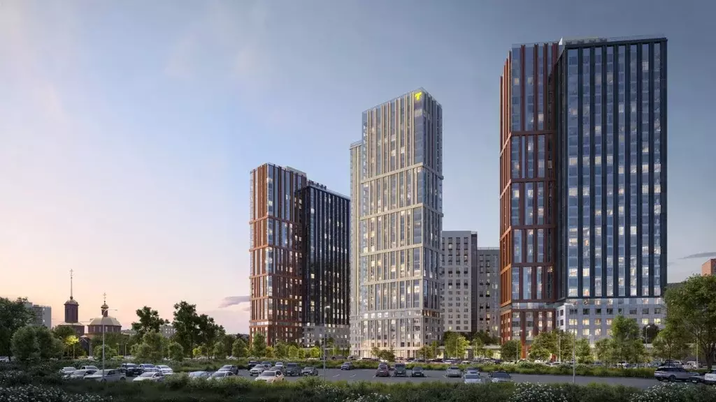 1-к кв. Башкортостан, Уфа Глумилино-1 мкр, 8-е Небо жилой комплекс ... - Фото 2