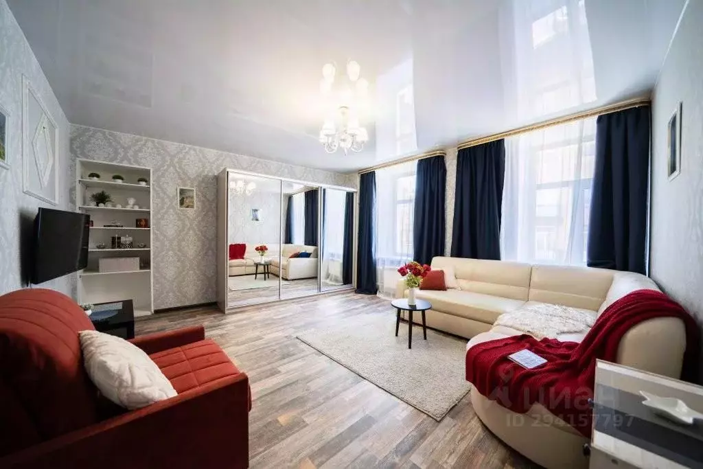 1-к кв. Санкт-Петербург Дегтярная ул., 9 (55.0 м) - Фото 1