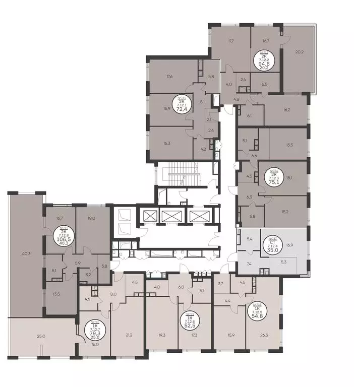 1-комнатная квартира: Москва, Крылатская улица, 33к1 (54.8 м) - Фото 1