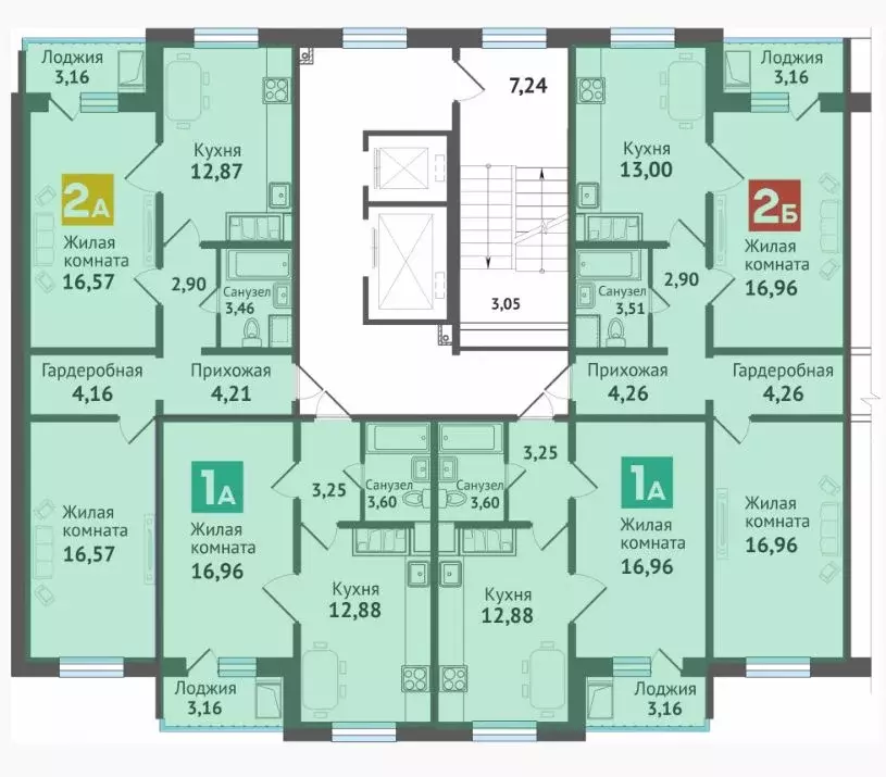 1-к кв. Марий Эл, Медведево городское поселение, Медведево пгт ул. ... - Фото 2