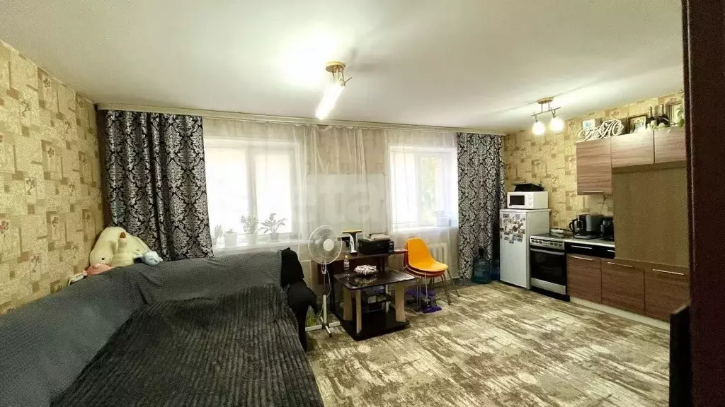 Студия Кемеровская область, Прокопьевск ул. Гайдара, 3А (31.1 м) - Фото 1