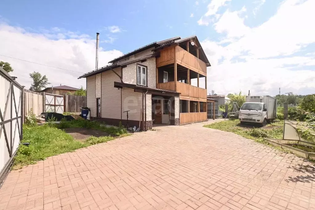 Дом в Красноярский край, Красноярск Солнечный СНТ, 155 (128 м) - Фото 1