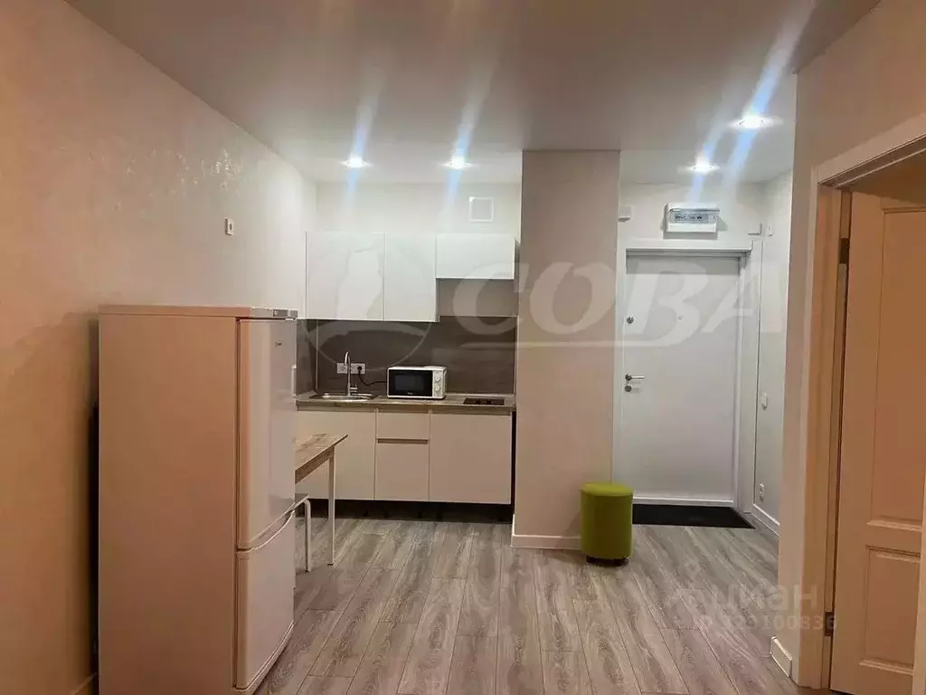 1-к кв. Тюменская область, Тюмень Полевая ул., 117к8 (35.1 м) - Фото 1