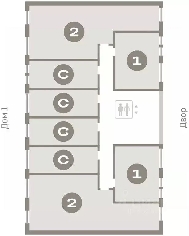 2-к кв. Свердловская область, Екатеринбург ул. Пехотинцев, 2В (76.6 м) - Фото 1