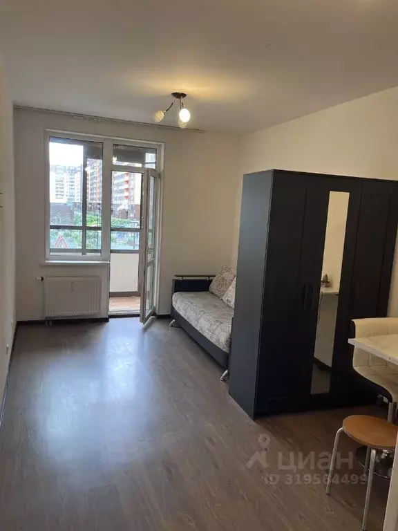 Студия Санкт-Петербург ул. Летчика Лихолетова, 14к2 (25.0 м) - Фото 1