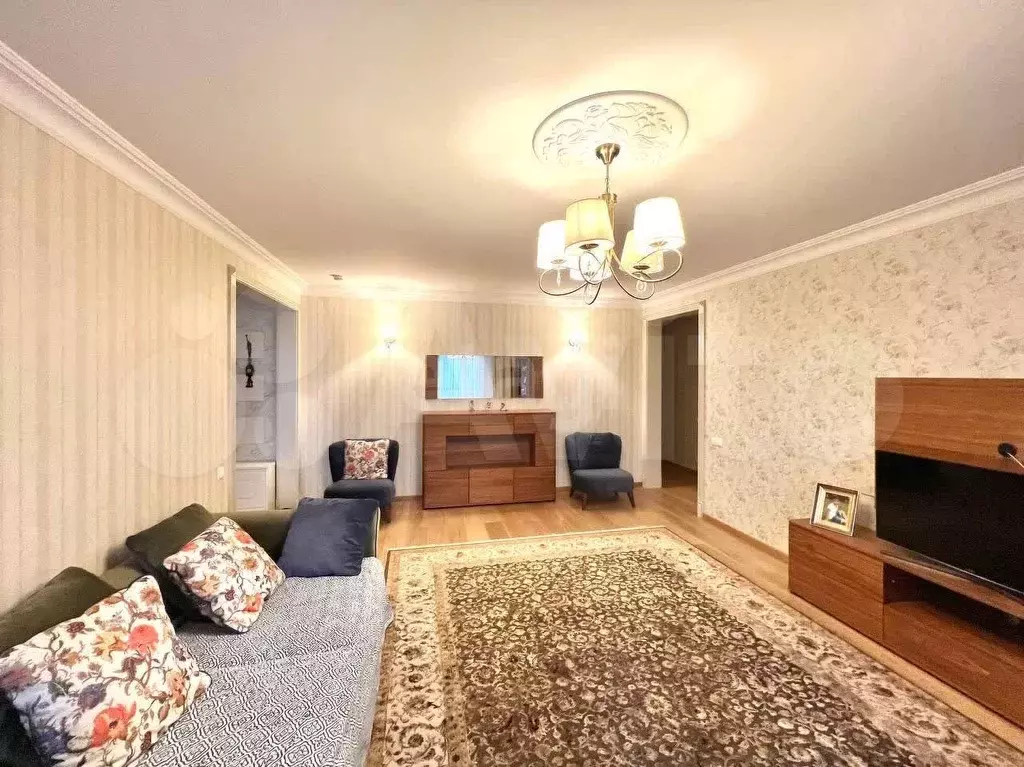 3-к. квартира, 75,5 м, 12/17 эт. - Фото 1