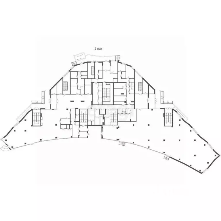 Помещение свободного назначения в Мордовия, Саранск просп. Российской ... - Фото 1