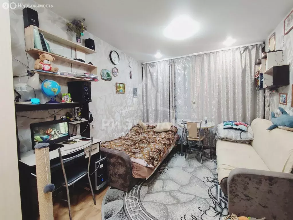 1к в -комнатной квартире (18 м) - Фото 1