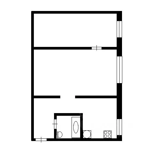 2-к кв. Татарстан, Казань ул. Заслонова, 40 (48.0 м) - Фото 1