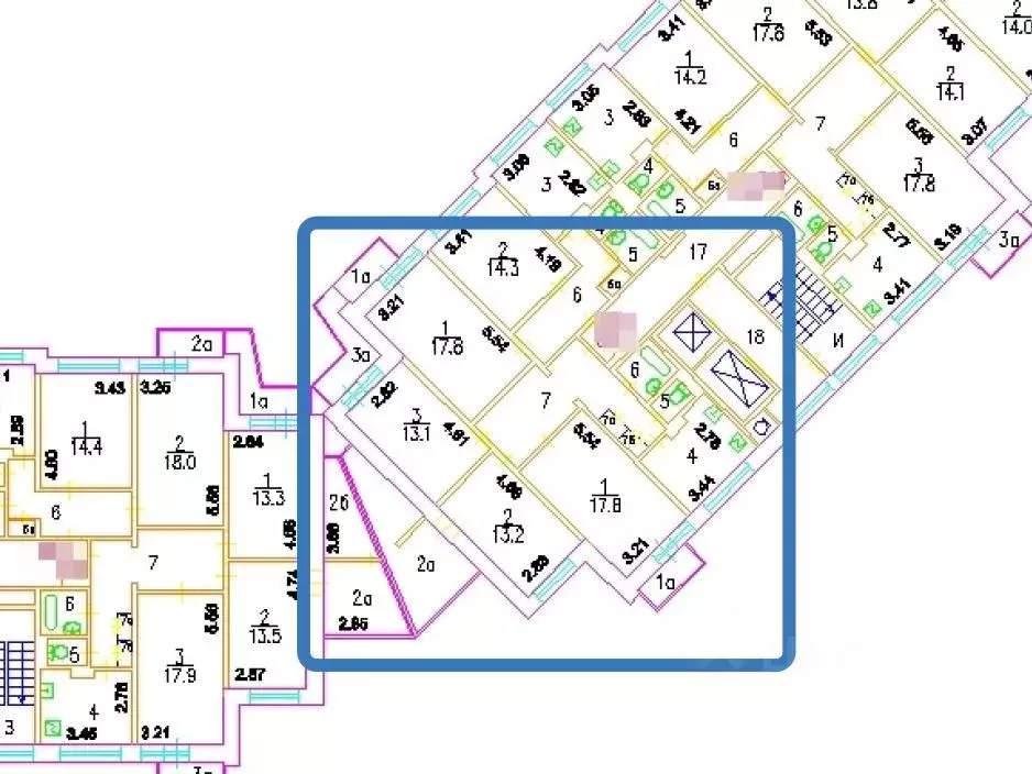 3-к кв. Москва Голубинская ул., 24К1 (73.2 м) - Фото 2