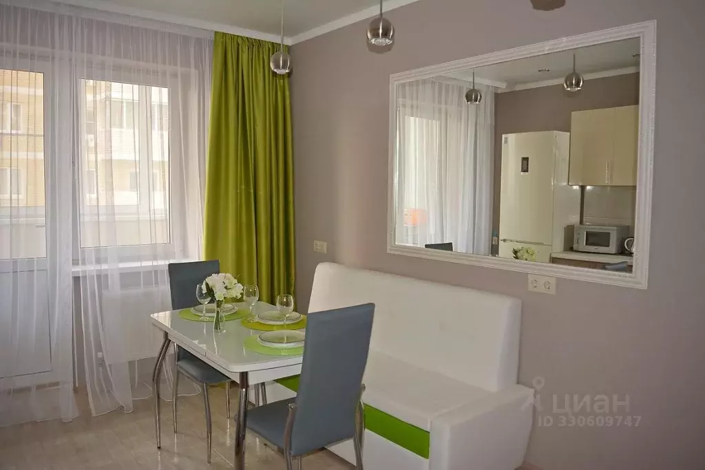 1-к кв. Краснодарский край, Краснодар ул. Имени Симиренко, 37к2 (44.0 ... - Фото 1