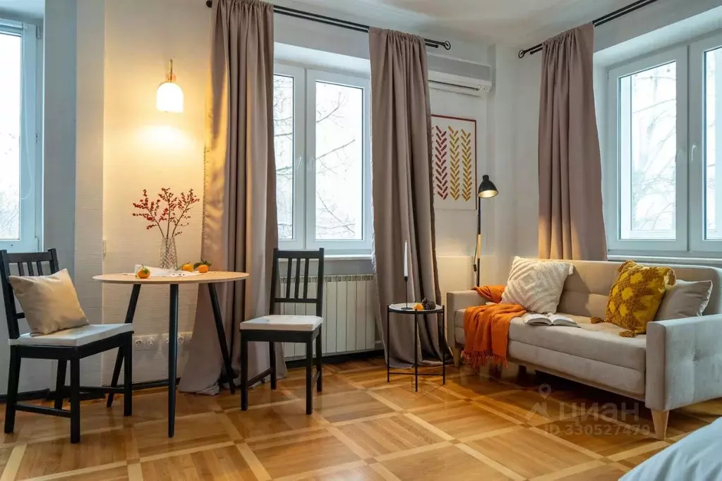Студия Москва Скаковая ул., 4к2 (31.0 м) - Фото 2