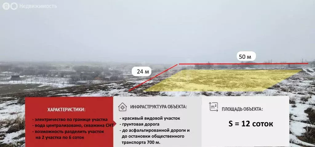 Участок в Симферопольский район, садовые участки 3-й массив, ДП ... - Фото 1