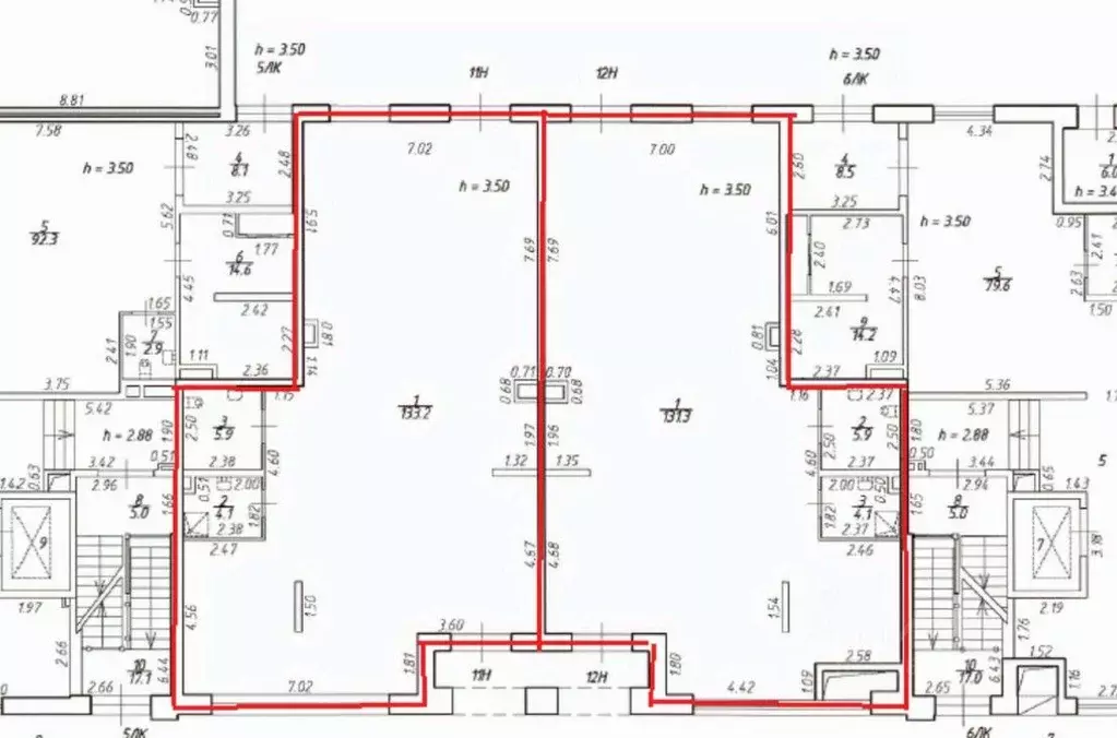 Помещение свободного назначения в Санкт-Петербург проезд Петровская ... - Фото 2