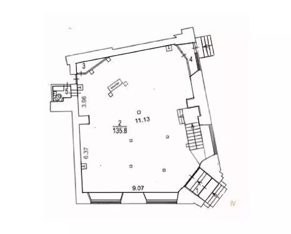 Помещение свободного назначения в Москва ул. Рождественка, 5/7С2 (146 ... - Фото 2