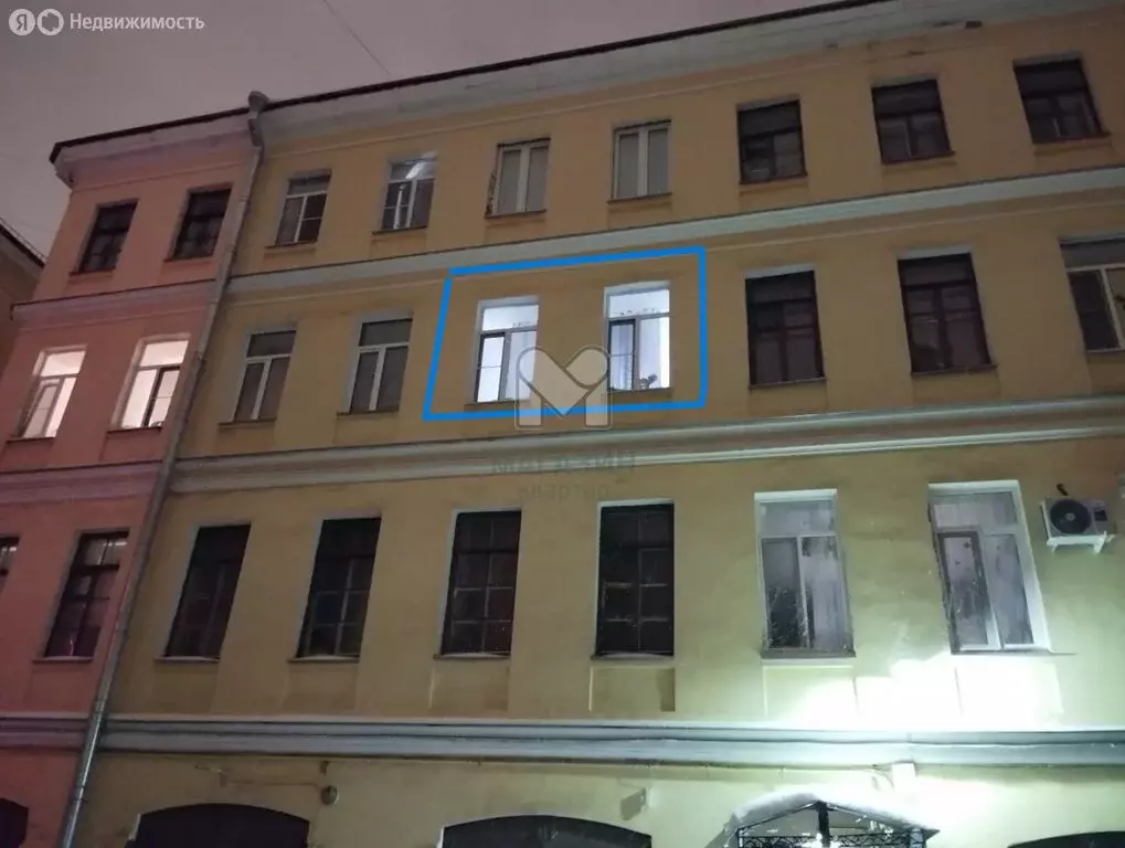 1к в 4-комнатной квартире (22.1 м) - Фото 1