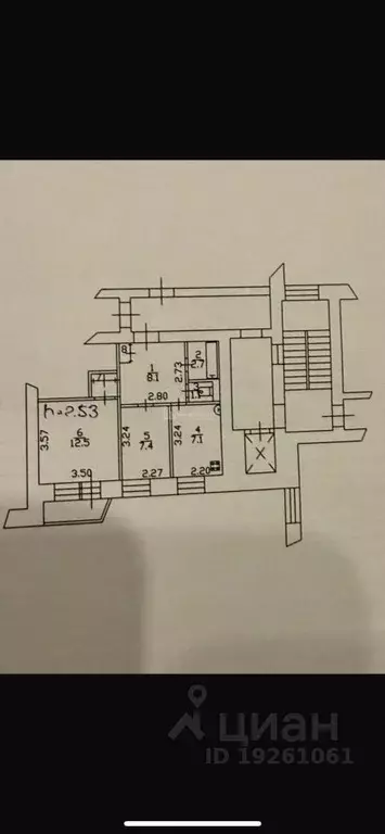 2-к кв. Владимирская область, Ковров просп. Ленина, 5 (39.8 м) - Фото 2