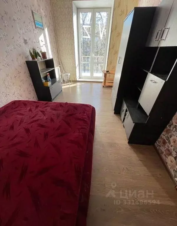 Комната Ленинградская область, Волхов ул. Марата, 2 - Фото 2