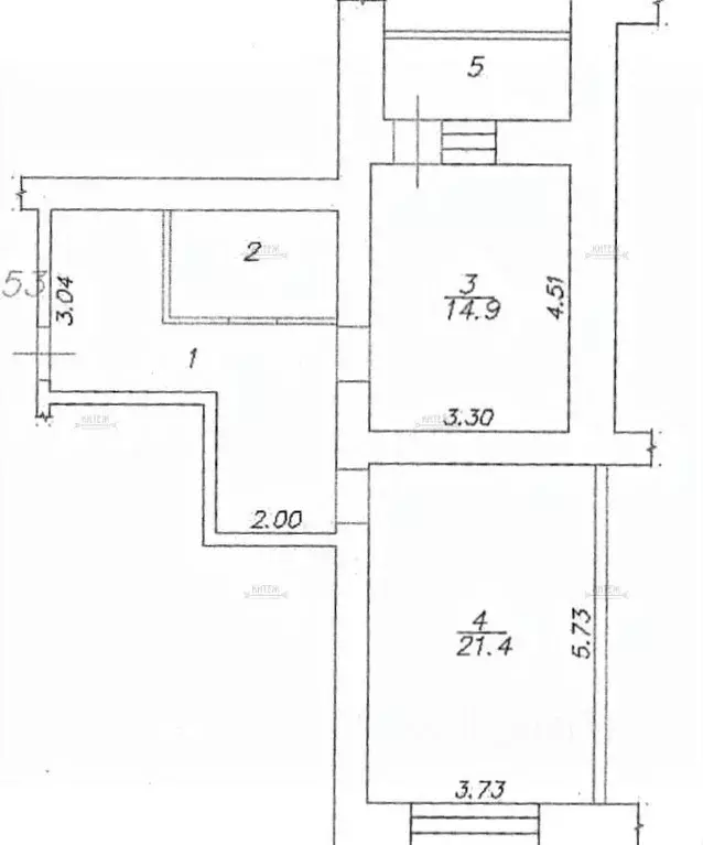 1-к кв. Калужская область, Калуга ул. Георгия Димитрова, 12 (55.0 м) - Фото 2
