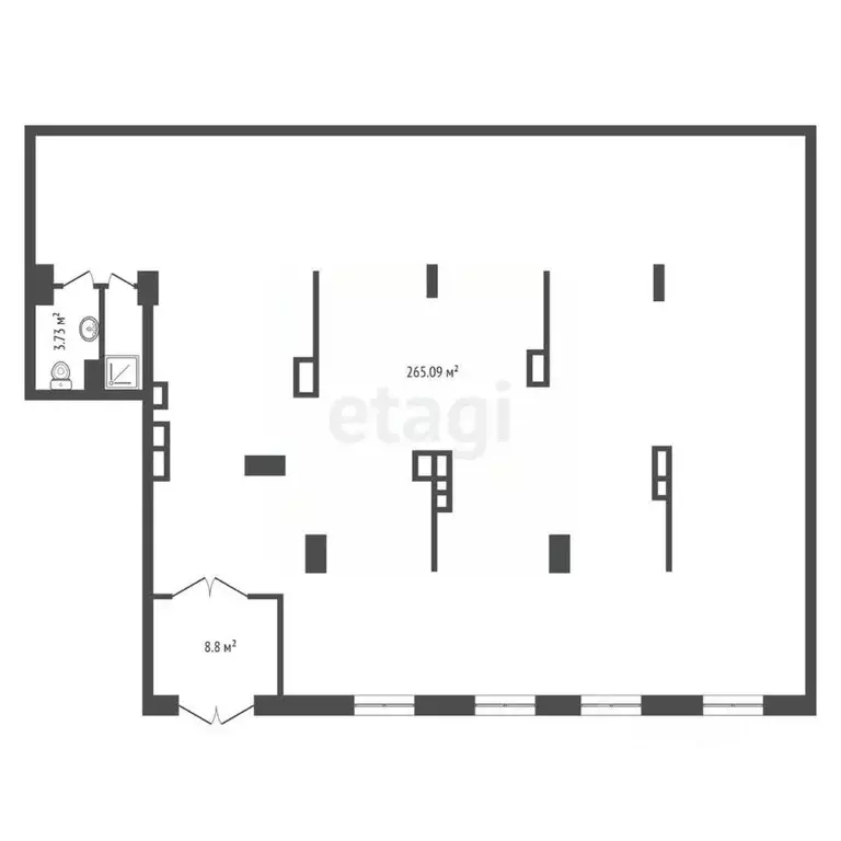 Офис в Красноярский край, Красноярск Свободный просп., 66М (276 м) - Фото 2