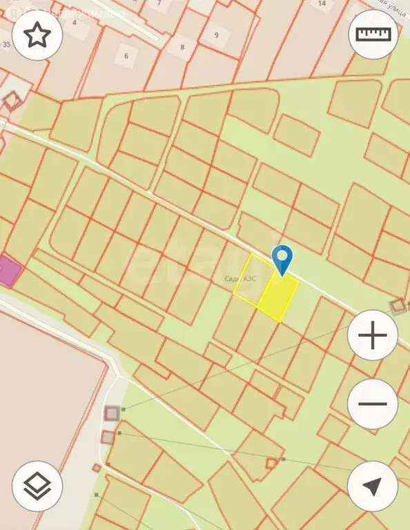 Участок в Альметьевск, СНТ Энергетик А (6.8 м) - Фото 2