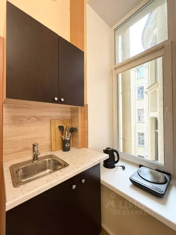 Студия Санкт-Петербург Кирочная ул., 6 (18.0 м) - Фото 1