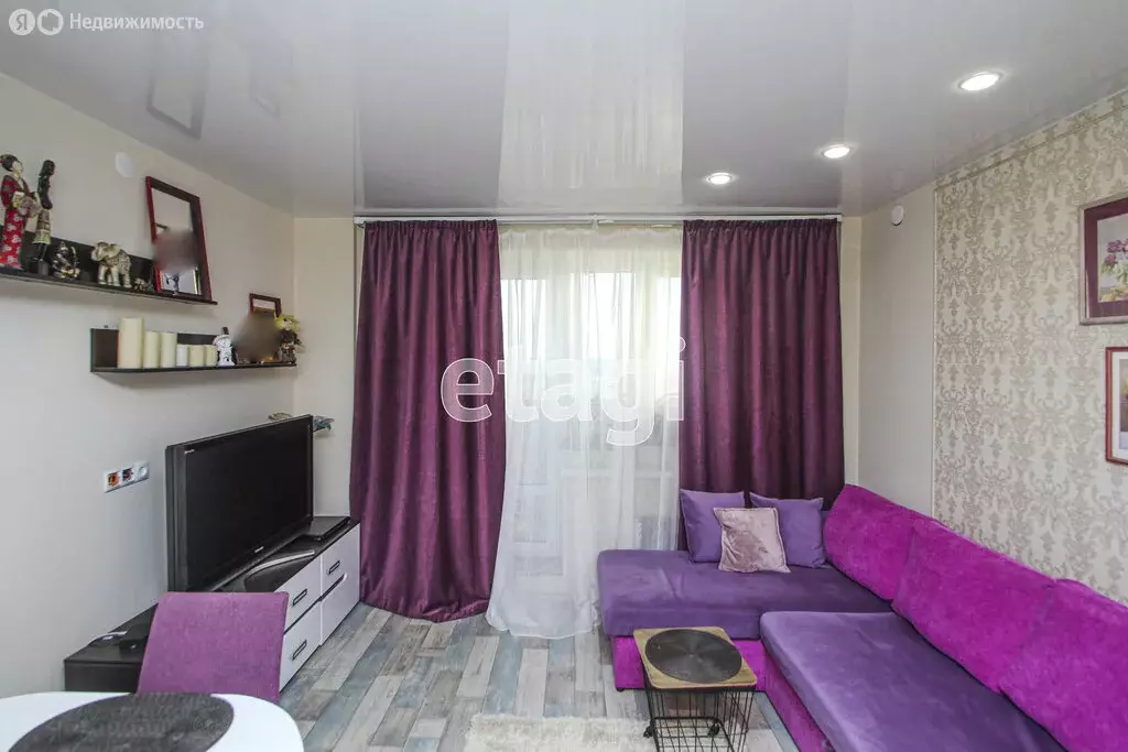 Квартира-студия: Тюмень, улица Тимофея Чаркова, 28 (24.8 м) - Фото 2