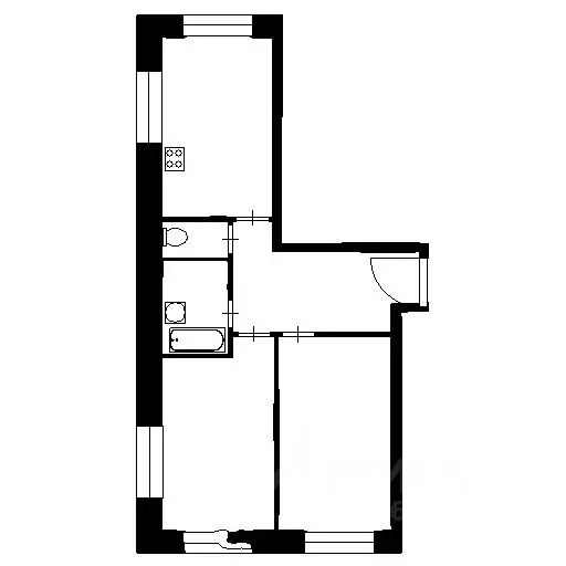 2-к кв. Москва Ильменский проезд, 14к8 (68.0 м) - Фото 2