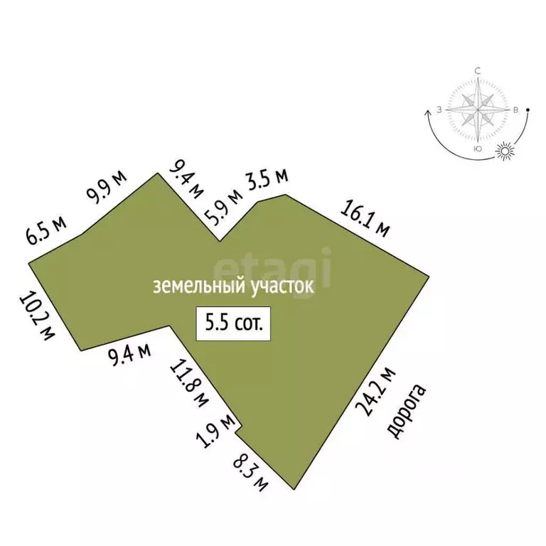 Участок в Ставропольский край, Кисловодск городской округ, пос. ... - Фото 0