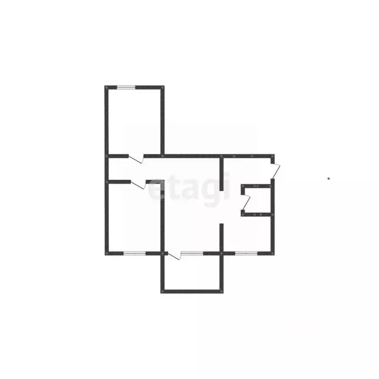 3-к кв. Бурятия, Улан-Удэ ул. Жердева, 13 (56.3 м) - Фото 1