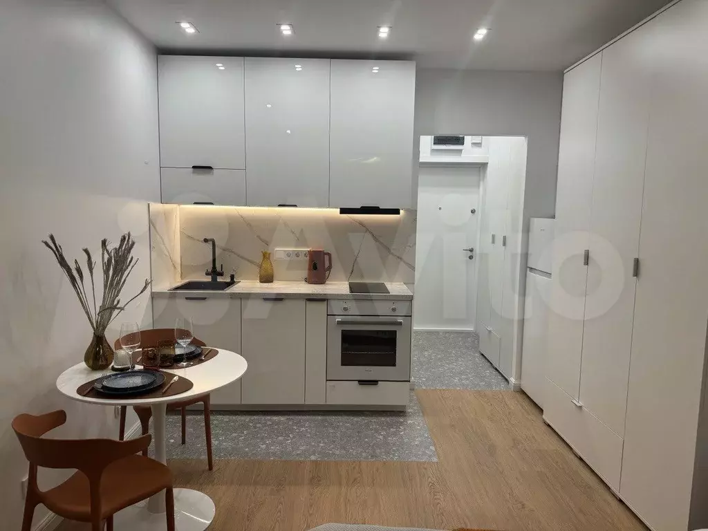 Квартира-студия, 20,1 м, 30/33 эт. - Фото 1