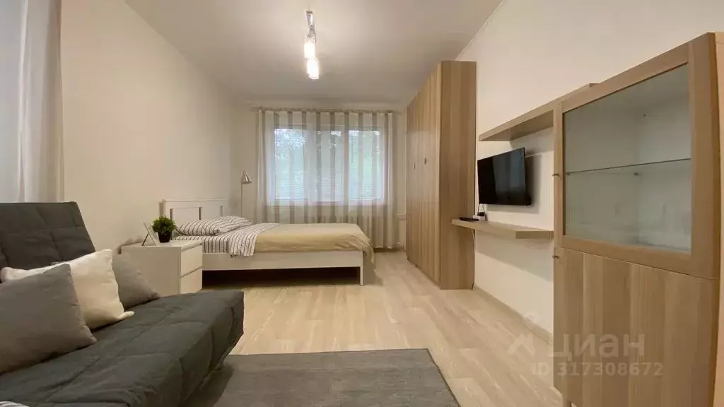 1-к кв. Татарстан, Казань ул. Бондаренко, 27 (33.0 м) - Фото 0