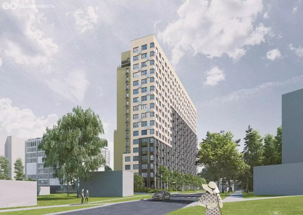 2-комнатная квартира: Тюмень, ЖК UNO (54.1 м) - Фото 1