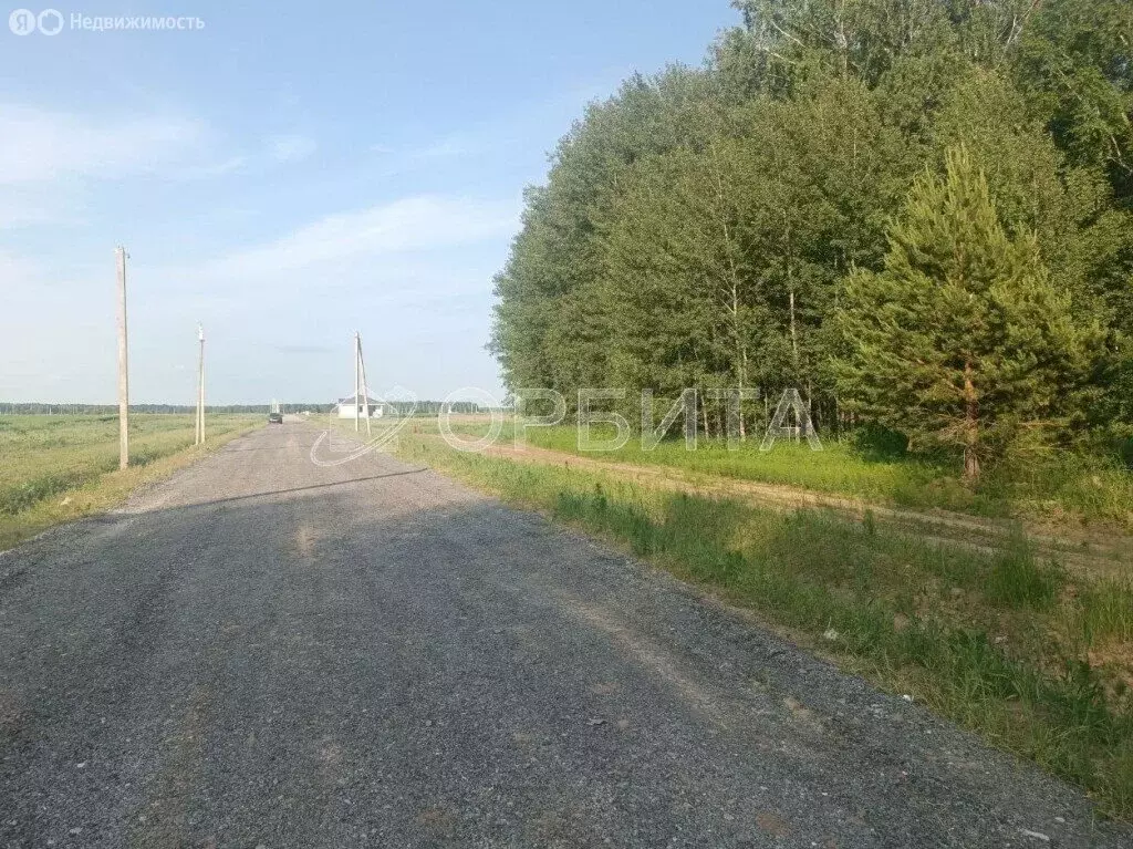 Участок в Тюменский район, село Каменка (6 м) - Фото 1