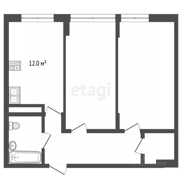 2-к кв. Крым, Ялта ул. Красноармейская, 36Бк2 (70.0 м) - Фото 2