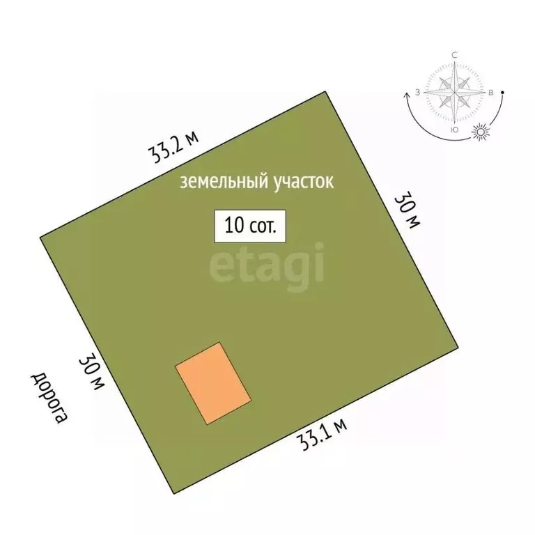 Участок в Кемеровская область, Кемеровский район, пос. Новостройка  ... - Фото 1