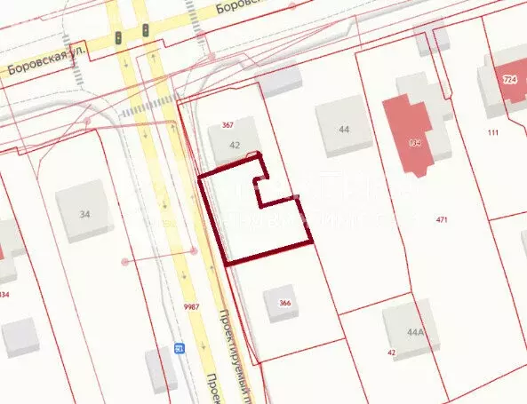 Участок в деревня Рассказовка, 42 (4.37 м) - Фото 1
