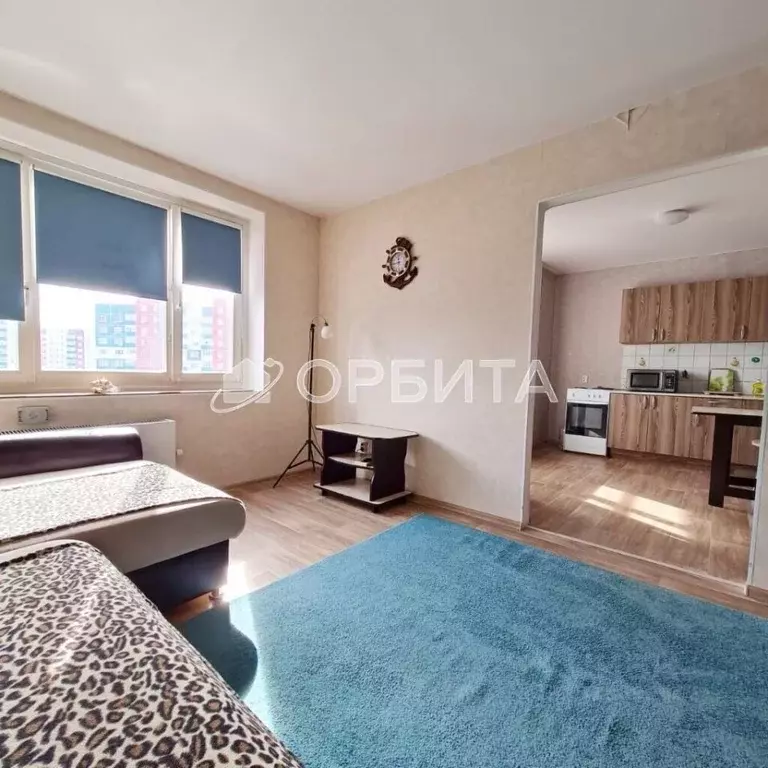 1-к кв. Тюменская область, Тюмень ул. Павла Шарова, 1к1 (41.0 м) - Фото 1