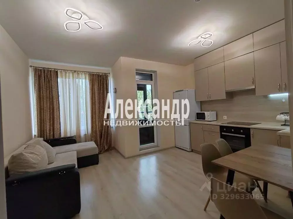 Студия Санкт-Петербург Кузнецовская ул., 58к1 (28.0 м) - Фото 1