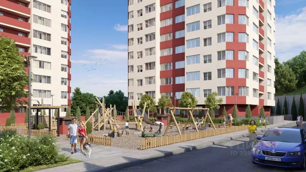 Студия Крым, Ялта ул. Кирова, 155Ак2 (34.38 м) - Фото 1